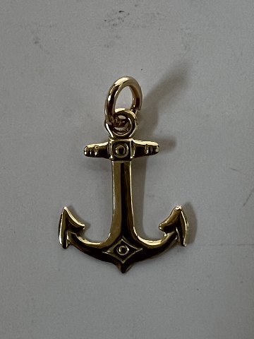 Anker Vedhæng/Charms i 14 karat guld.Højde: 1,5 cm.