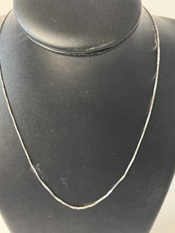 Necklace Venezia 14 kt. white gold.Length 42.5 cm