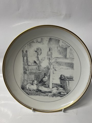 B&G plate, The Ugly Duckling Hans Christian Andersen Fairy Tale.Deco. No. 4519-620.