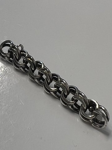 Bismark Broche sølv.Længde 5,3 cm.