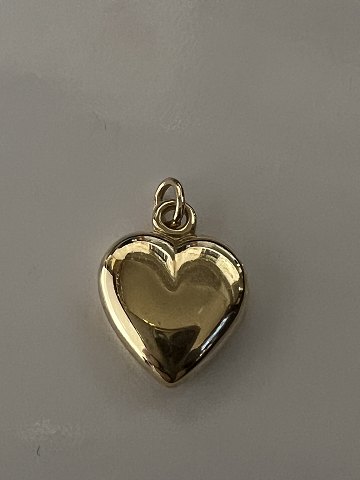 14 carat gold. Heart.Charms / Pendants.Height 1.8 cm.
