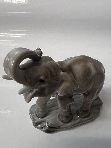 Dahl Jensen Figur Elefant.Dek. Nr. 1115.