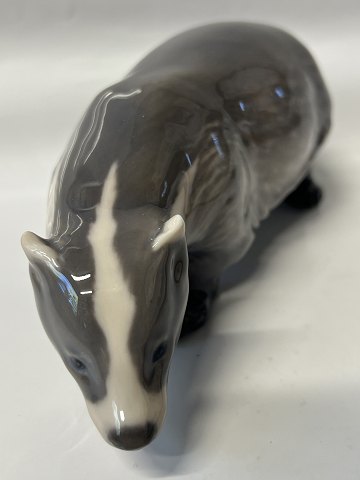 Royal Copenhagen figurine, Badger.No. 1209.