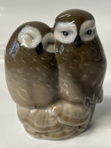 Royal Copenhagen figur, Ugle par.Dec. Nr. 834.Højde 8,5 cm.
