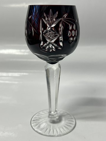 Rømer Glass Port Wine Bordeaux.Height 12 cm