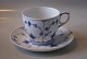 RC Blue Fluted Plain, Very large coffee cup