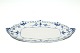 RC Blue Fluted Full Lace Tray for Plat De ménage