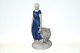 Bing & Grondahl Figurine, Country Girl with three sheep