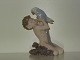 Royal Copenhagen Figurine
Faun holding Parrot