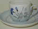 Bing & Grondahl Demeter (Cornflower) Mocca cup and saucer
Dec. number 108B.
Cup measures 5.5cm