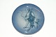Bing & Grondahl plate, The thirsty man "Tuborg man"
