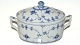 Royal Copenhagen Blue Fluted Plain, Rare Oval Sugar Bowl