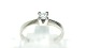 White Gold Ring with Brilliant 14 Carat