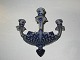Rare 3 Armed Candle Holder (Scone) for wall with Goldedges SOLD