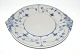 RC Blue Fluted Plain, Large round platter to tureen