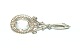 Broche med Månesten, 14 karat