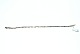 Elegant bracelet with diamonds, Gold with White Gold, 14 Karat