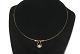Elegant Necklace With Pearl 14 Carat Gold