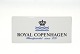 Dealer sign Royal Copenhagen
From Royal Copenhagen
SOLD