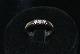 14 Carat White Gold Ring with Diamonds 
Size 54