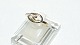 Ladies Ring with Stone in 8 Karat Gold
Size 56