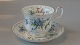 Coffee cup with saucer "July" Royal Albert Monthly
English Stel
Flower motif: Forget me not   SOLD