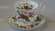 Kaffekop med underkop  "December" Royal Albert Månedstel 
Engelsk Stel
Blomstermotiv :Christmas Rose
web 11356   SOLGT