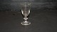 Port wine glass #Berlinoir glass, smooth