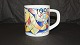 Royal Copenhagen Faience, Years Mug Large
Year 1990
Height 11.5 cm.
Dec. No. 3135