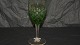 White wine glass Green # Antique glass from Holmegaard