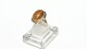 Elegant lady ring with Tiger Eye 18 carat gold