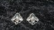 Earrings with Clips silver
Stamped 925
Width 22.47 mm
Height 24.02 mm