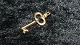Elegant Pendant (# Key) 14 Carat Gold
Stamped 585