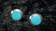 Elegant earrings with turquoise in silver
Stamped 925