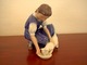 Royal Copenhagen Figurine
Girl feeding a cat