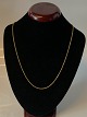 Round Anchor necklace in 8 carat gold,
Length: 52 cm.