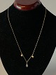 Necklace with attachment in gold-plated silver
Stamped 925