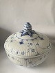 Royal Copenhagen Musselmalet Riflet Stor Jubilæums Bowle