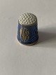 Bing & Grøndahl blue thimble from 1978.