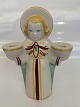 Aluminia Prinsesse lysestage til kertelys. 
Design Niels Thorsson fra 1943. Julefigur
SOLGT