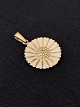 Marguerite for necklace, made in 925 sterling silver, stamped Smy