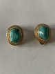 Earrings in gold-plated silver with inlaid Tukis.