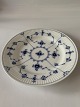 Royal Copenhagen Musselmalet Riflet, Frokosttallerken 
Dek.nr. 1/178 eller 621