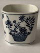 Royal Copenhagen Musselmalet riflet 200 års jubilæums 1775-1975 Vase
