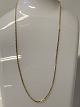 Necklace new in Anchor Facet, gold-plated sterling silver, with eyelet clasp,
Length: 45 cm.
