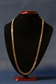 Necklace in armor facet, 14 carat gold with lobster clasp. Stamped BNH 585.