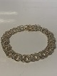 Bismark gold bracelet in 14 karat gold. 
Length 20 cm.