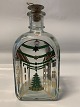 Holmegaard dram bottle Christmas 1982.