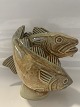 Keramik Figur 2 Fisk.
Højde 13 cm.
