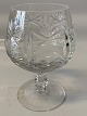 Cognac Heidelberg Glas 
Tysk Krystal 
Højde 10 cm